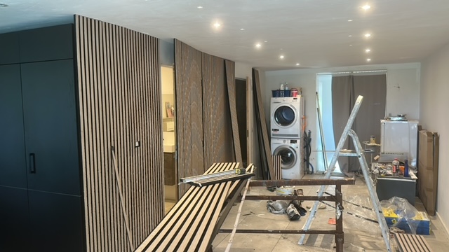 Moderne interieurafwerking