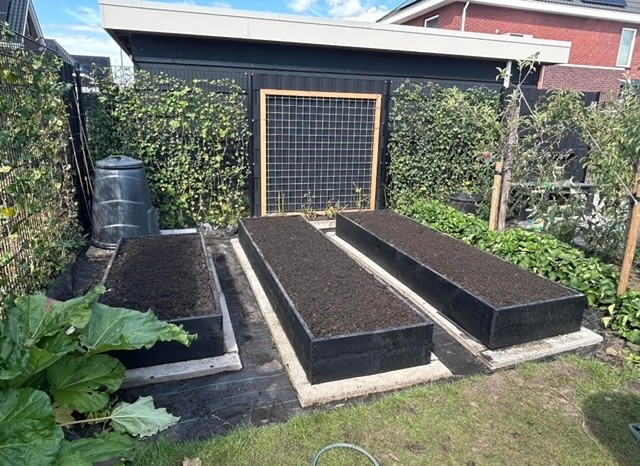 Moestuinbakken aanleggen